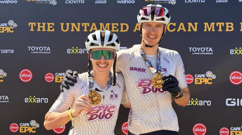 Kristaps Kārkliņš un Jēkabs Vītols
Foto: Publicitātes