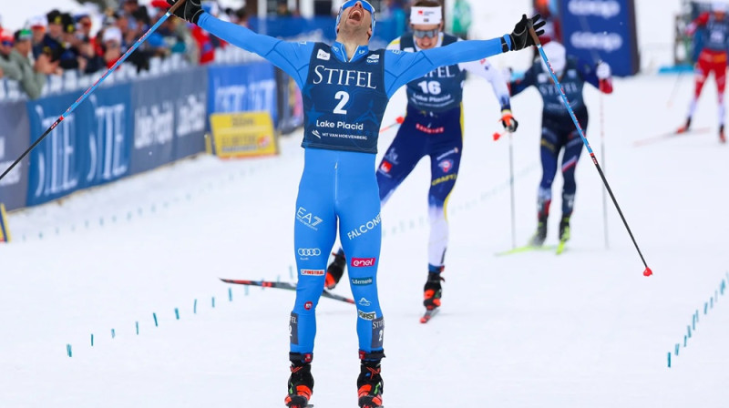 Federiko Pellegrīno. Foto: FIS/ActionPress/Matan Coll