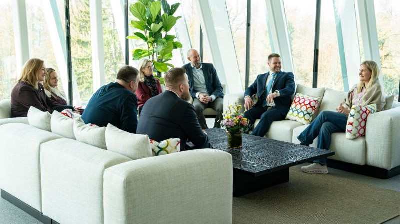 LOK un SOK vadības tikšanās brīdis Lozannā. Foto: LOK