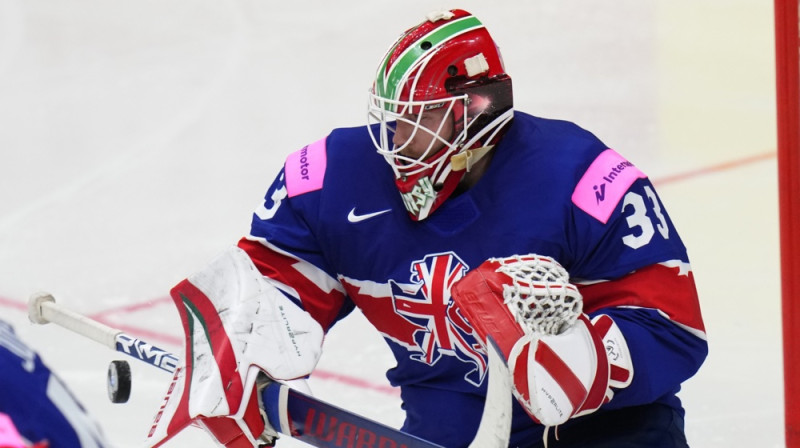 Britu vārtsargs Bens Baunss. Foto: AP/Scanpix