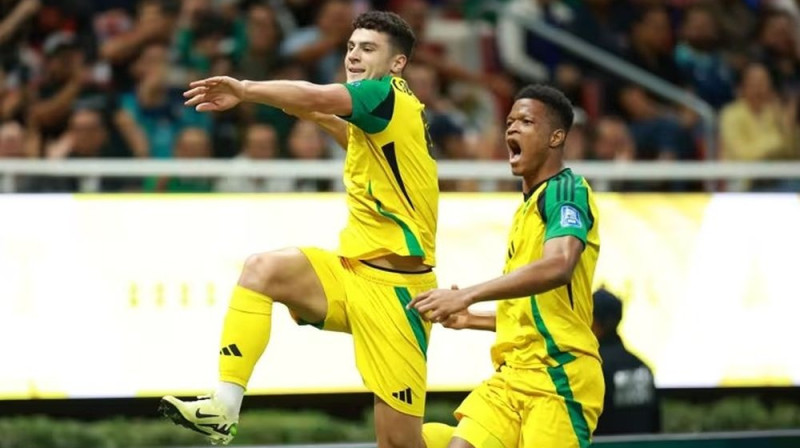 Jamaikas izlases futbolisti Foto: FIFA