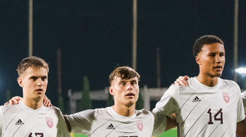 Markuss Strods (vidū). Foto: Maltas FA