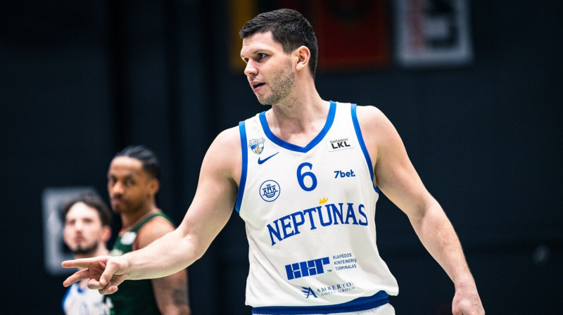 Rihards Lomažs. Foto: BC Neptūnas Klaipėda