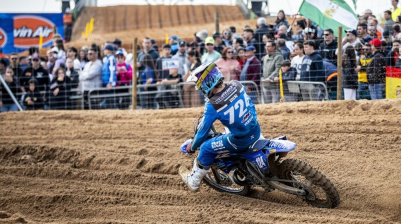Jēkabs Kubuliņš. Foto: mxgp.com