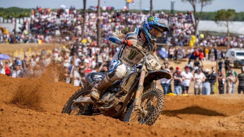 Kārlis Alberts Reišulis. Foto: Yamaha Factory Racing MX2