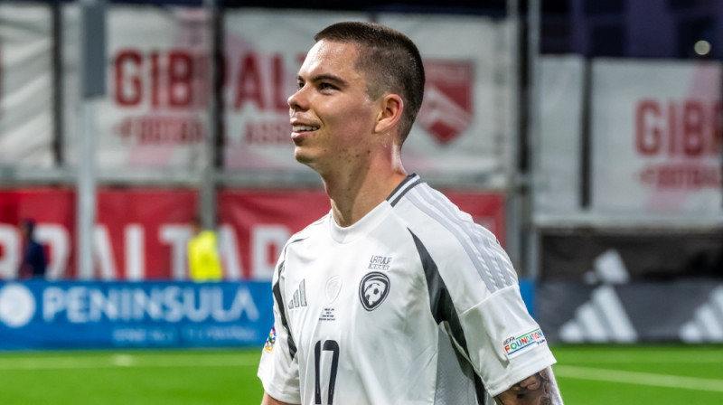 Lūkass Vapne. Foto: LFF