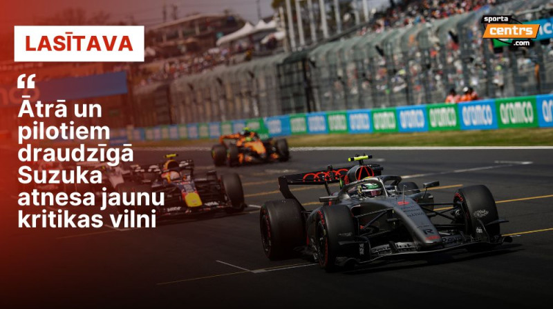 F1 bolīdi pirms starta Foto: ZP/Scanpix