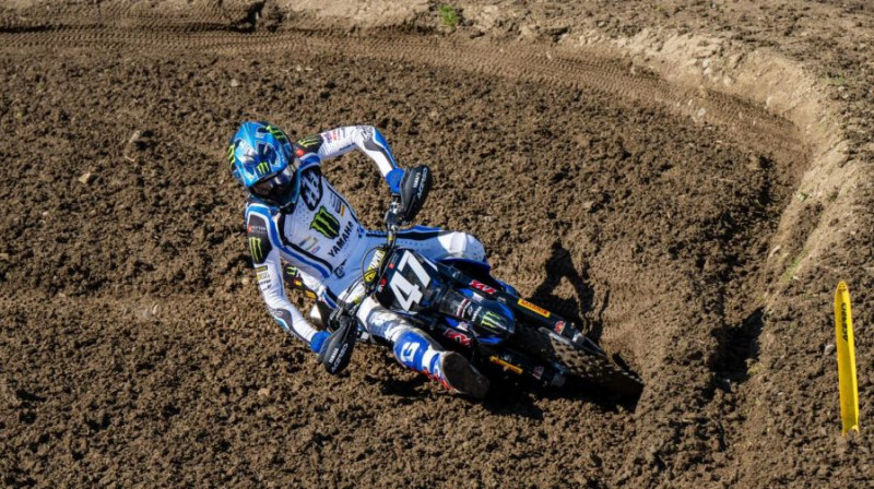 Kārlis Alberts Reišulis. Foto: Yamaha Factory Racing MX2