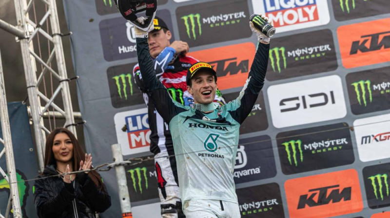 Toms Vjāls. Foto: mxgp.com