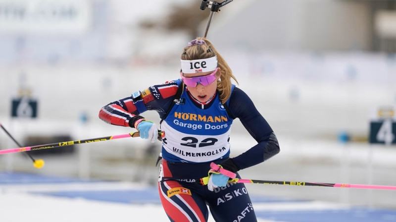 Ingrīda Tamdrevolda. Foto: Heiko Junge / NTB