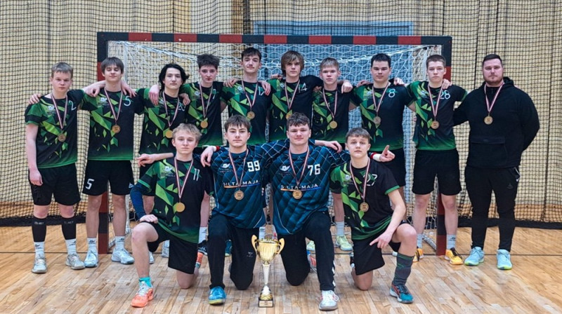 "Salaspils SS" U18 jaunieši. Foto: LHF.