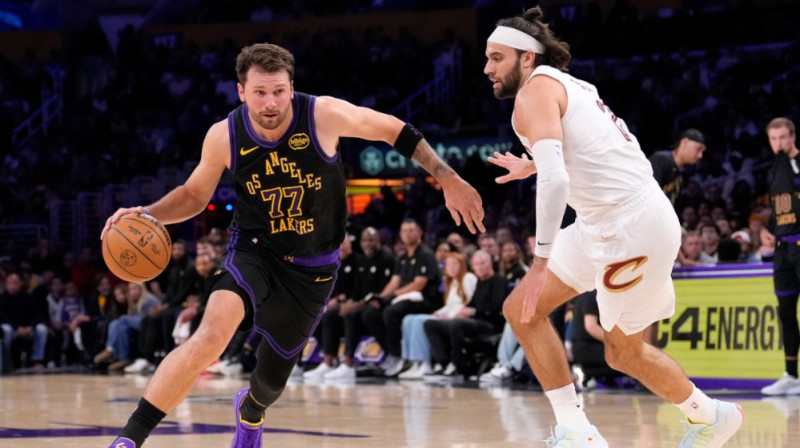Luka Dončičs. Foto: AP