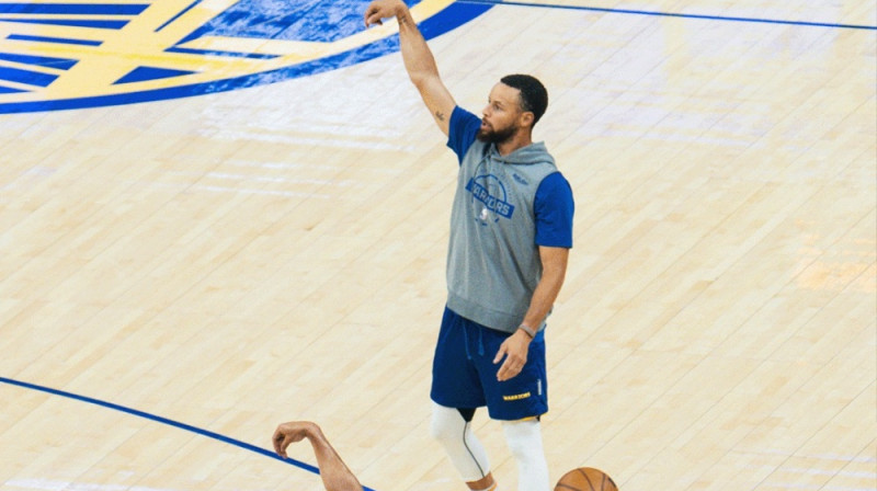 Stefens Karijs. Foto: Golden State Warriors