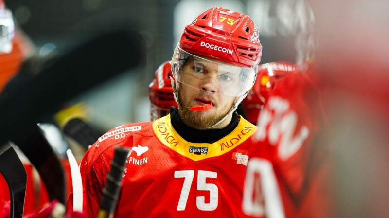 Roberts Cjunskis. Foto: HC Sierre-Anniviers