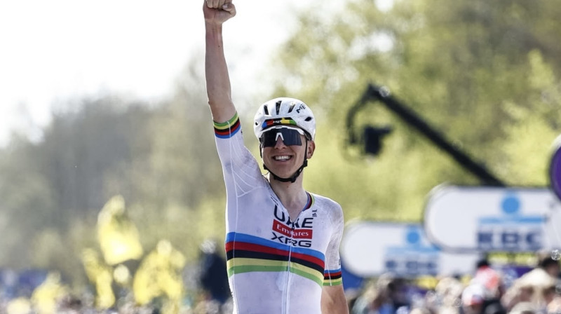 Tadejs Pogačars
Foto: UAE Team Emirates komandas foto