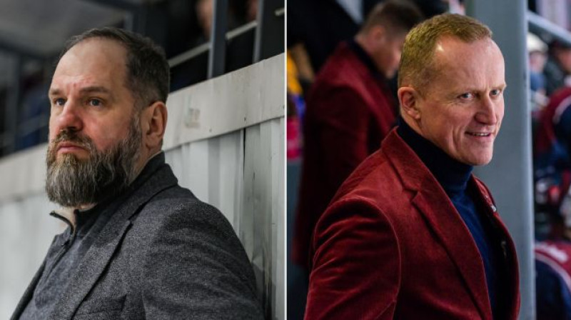 Ģirts Ankipāns un Artis Ābols. Foto: HK Mogo/RSU, HK Zemgale/LBTU