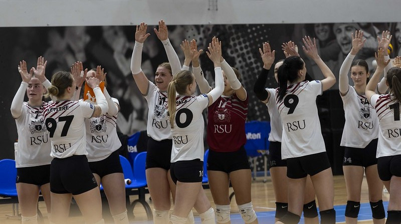 RSU volejbolistes. Foto: LVF