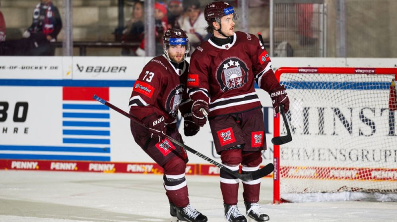 Deniss Smirnovs un Renārs Krastenbergs Foto: LHF