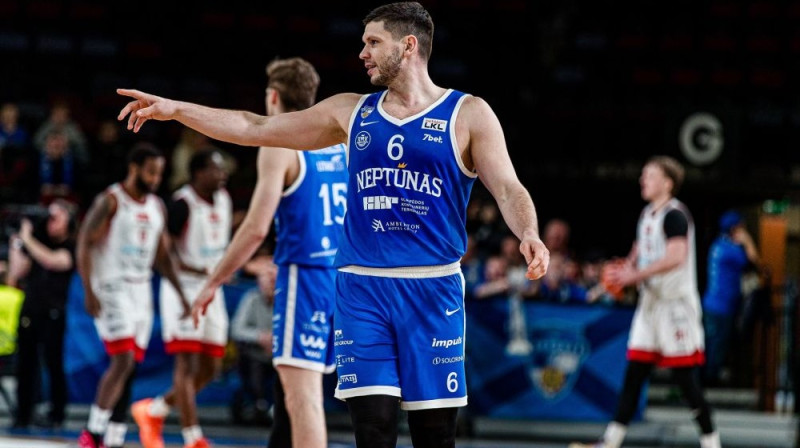 Rihards Lomažs. Foto: BC Neptūnas Klaipėda