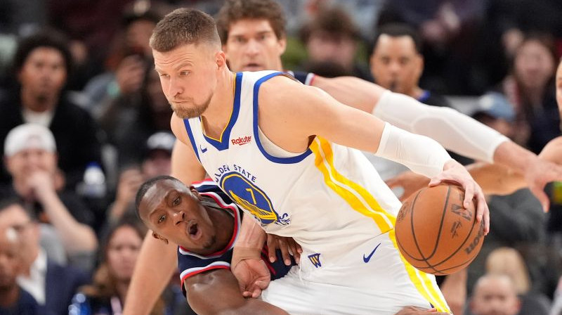 Kristaps Porziņģis. Foto: AP/Scanpix