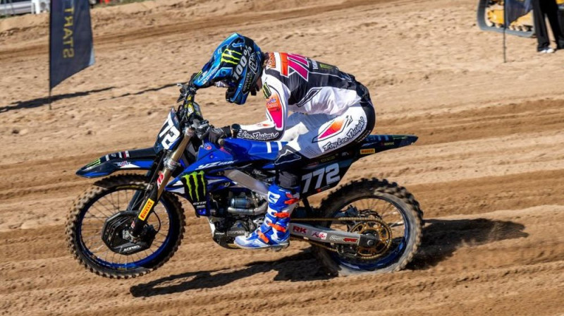 Jānis Mārtiņš Reišulis. Foto: Yamaha Factory Racing MX2