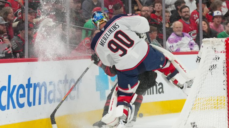 Elvis Merzļikins. Foto: Imagn Images/Scanpix