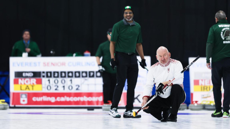 Aivars Lācis
Foto: World Curling / Stephen Fisher