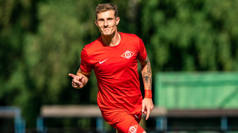 "Spartaka" pēdējās sezonas līderis Leu Gaušu. Foto: Sanita Ieva Sparāne