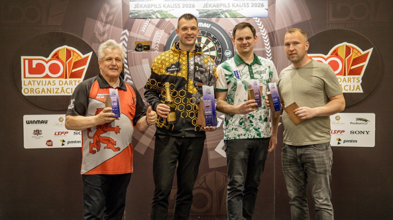 Godalgoto vietu ieguvēji. Foto: Antra Ščeglova.