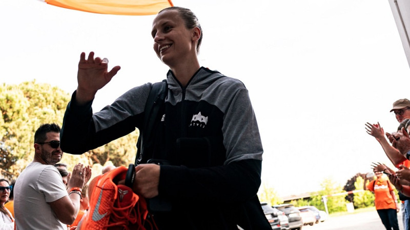 Kitija Laksa 2026. gada 26. aprīlī. Foto: Famila Schio