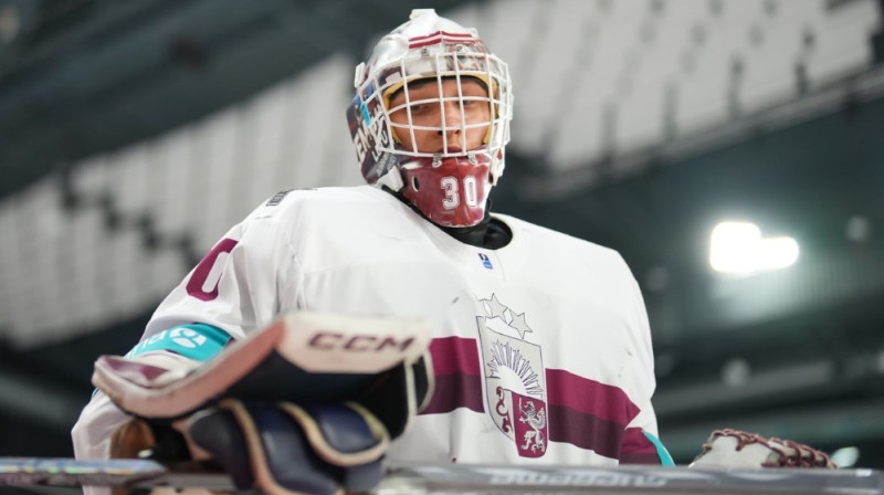 Patriks Plūmiņš. Foto: IIHF