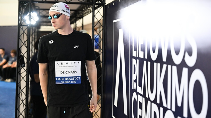 Nikolass Deičamns. Foto: LTU Aquatics