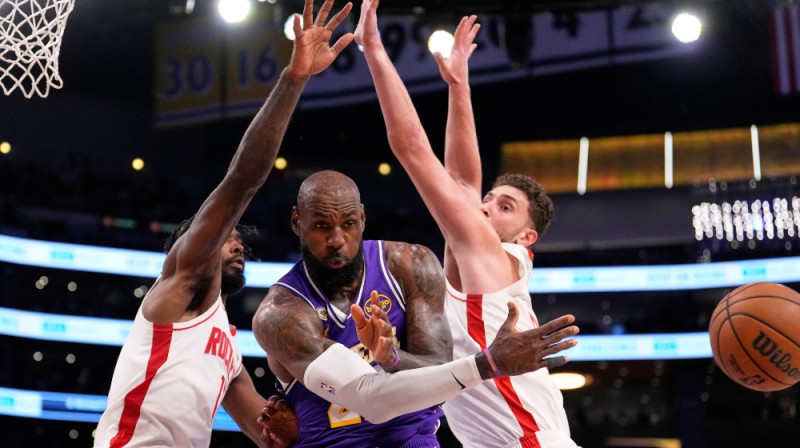 Lebrons Džeimss. Foto: AP/Scanpix