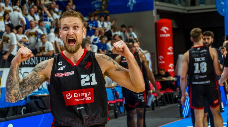 Aigars Šķēle. Foto: Czarni Słupsk