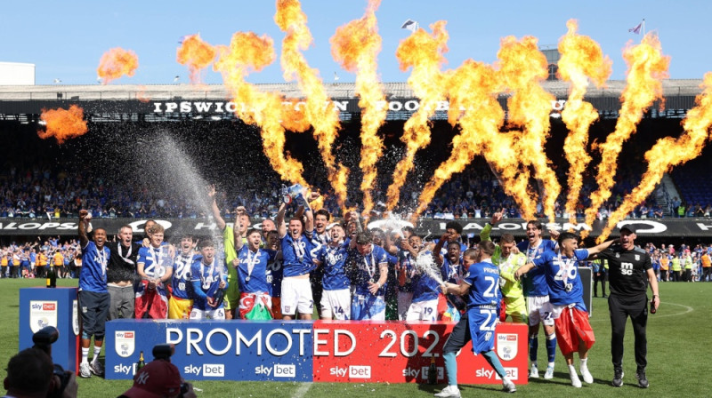 "Ipswich Town" futbolisti. Foto: IMAGO/Scanpix