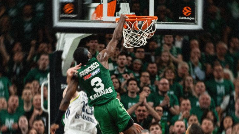 Silvēns Fransisko. Foto: BC Žalgiris Kaunas