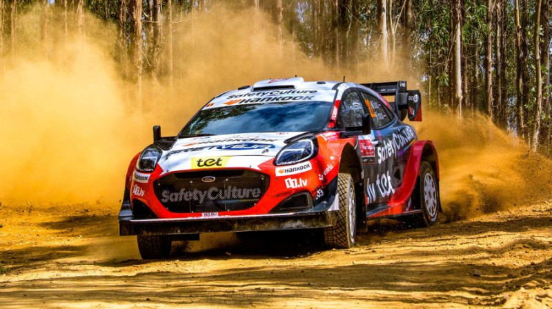 Sesks/Francis. Foto: M-Sport Ford