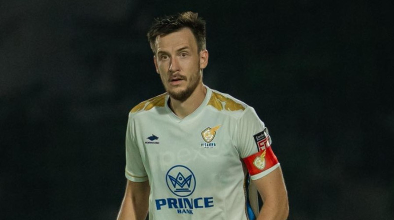 Vitālijs Jagodinskis. Foto: Visakha FC - Pride of Cambodia