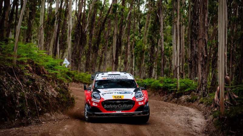 Sesks/Francis. Foto: Mārtiņš Sesks Rally