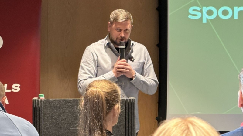 Aivars Platonovs, LVF ģenerālsekretārs. Foto: volejbols.lv