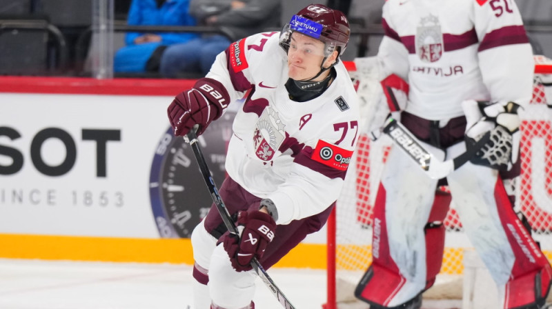 Kristaps Zīle. Foto: IIHF