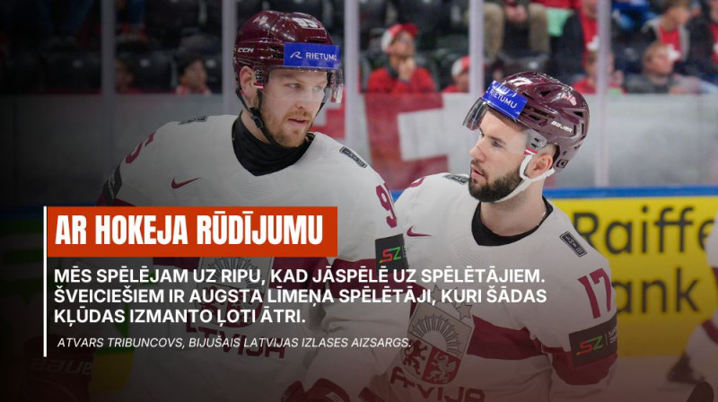 Oskars Batņa un Mārtiņš Dzierkals Foto: Ansis Ancovs/LHF