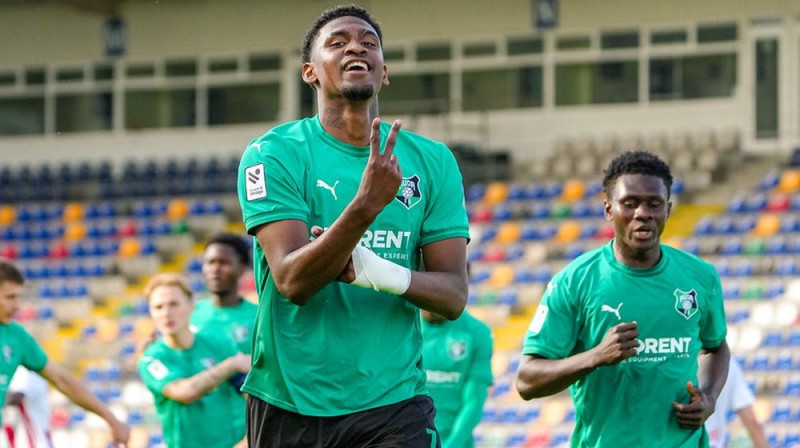 Hosuā Vergara Foto: Kristians Putniņš/FK Auda