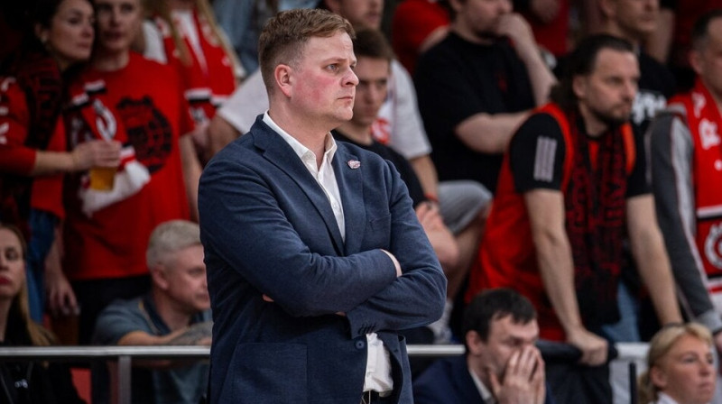 "Juventus" galvenais treneris Laimons Eglinsks. Foto: LKL