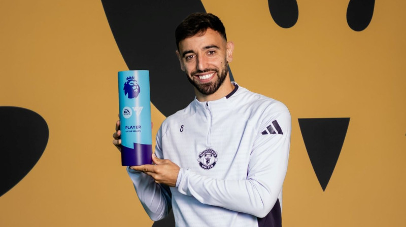 Bruno Fernandešs. Foto: Manchester United