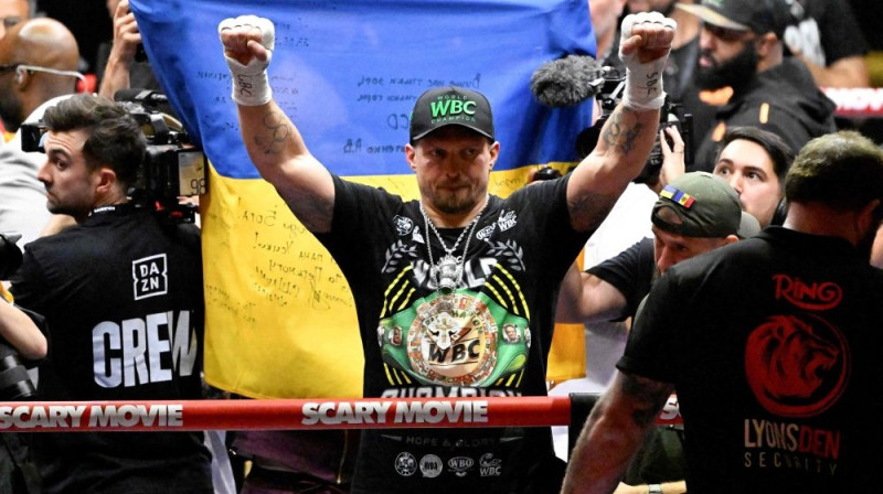 Oleksandrs Usiks Foto: AFP/Scanpix
