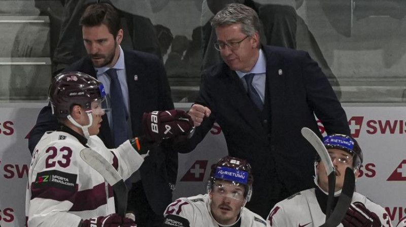 Sandis Vilmanis un Harijs Vītoliņš. Foto: Guntis Lazdāns/LHF