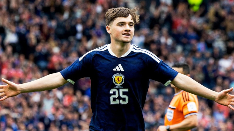Findlijs Kērtiss. Foto: Scotland National Team