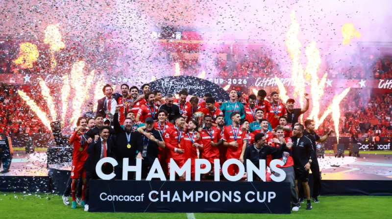 "Toluca" futbolisti. Foto: Reuters/Scanpix
