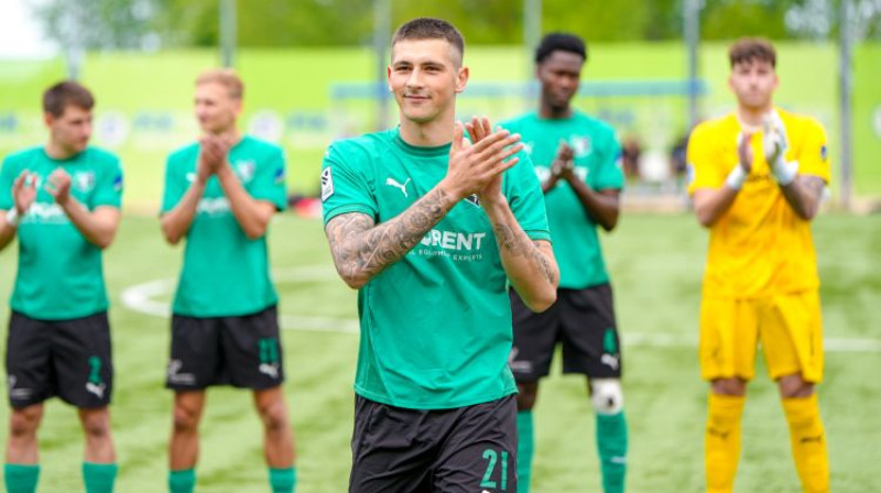 Deniss Meļniks. Foto: Kristians Putniņš/FK Auda